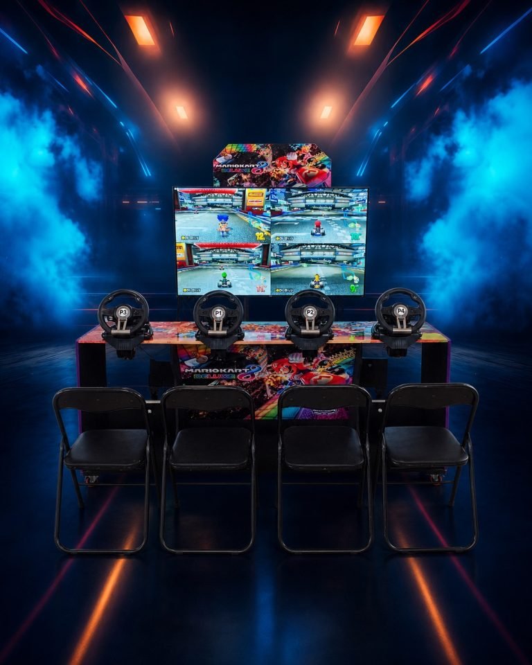 Simulador de Autos 4 Player