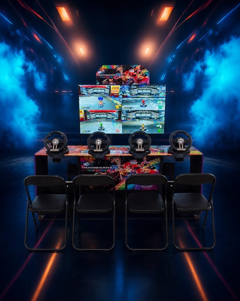 Simulador de Autos 4 Player